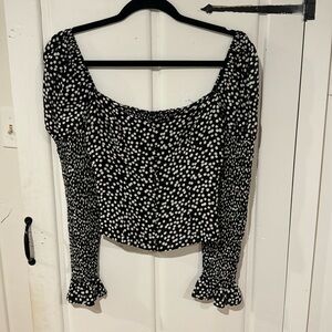 Reformation like new top, size 4